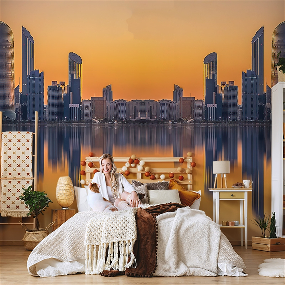 Tv Home Improvement - Custom Nordic wall stickers TV background
