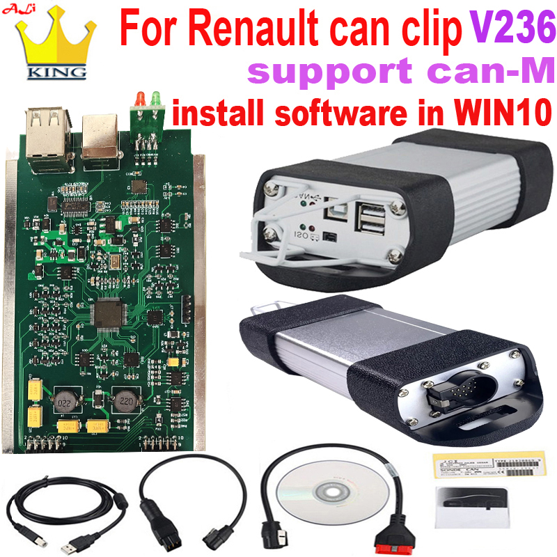 Cable Staple Clip - V236 Reprog Can Clip For Renault
