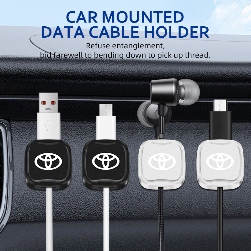 Cable Staple Clip - Car interior stickers Dashboard Data Cable