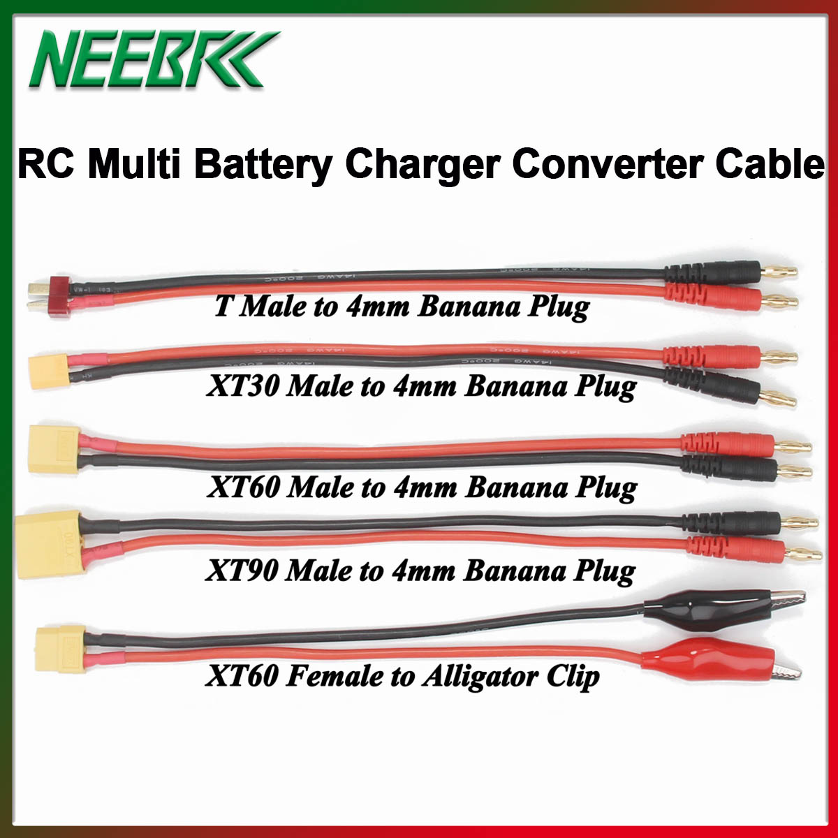 Cable Staple Clip - RC Multi Battery Charger Adapter Converter