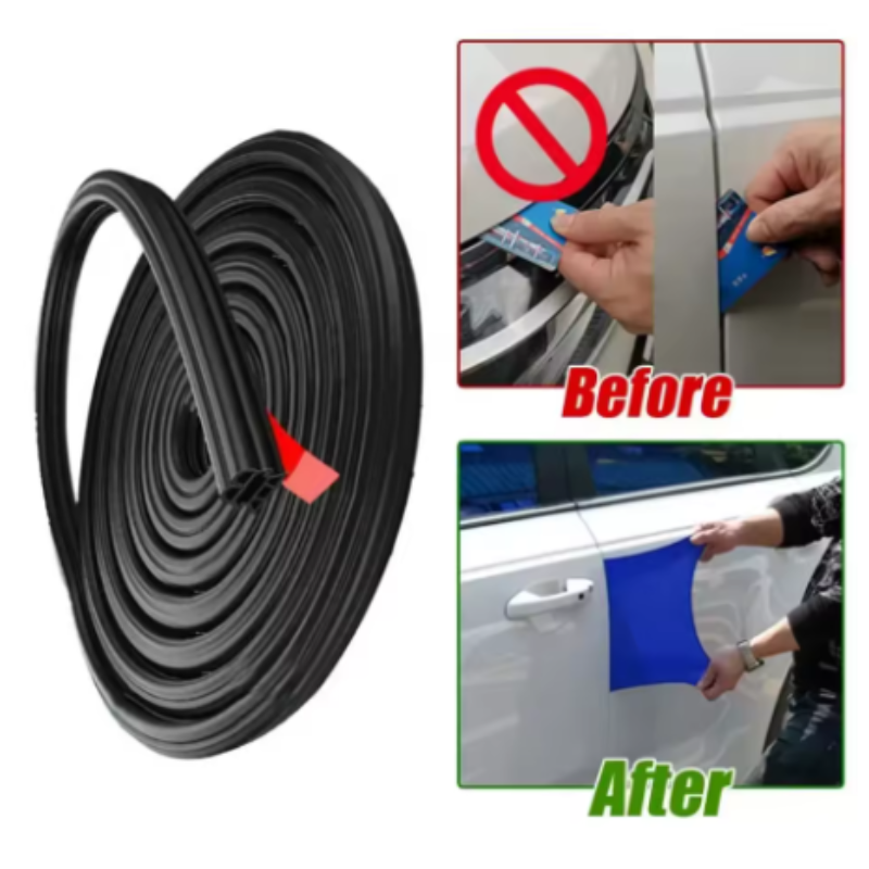 Door Weather Strip - 3-Layer Seal Strip Car Door Seal