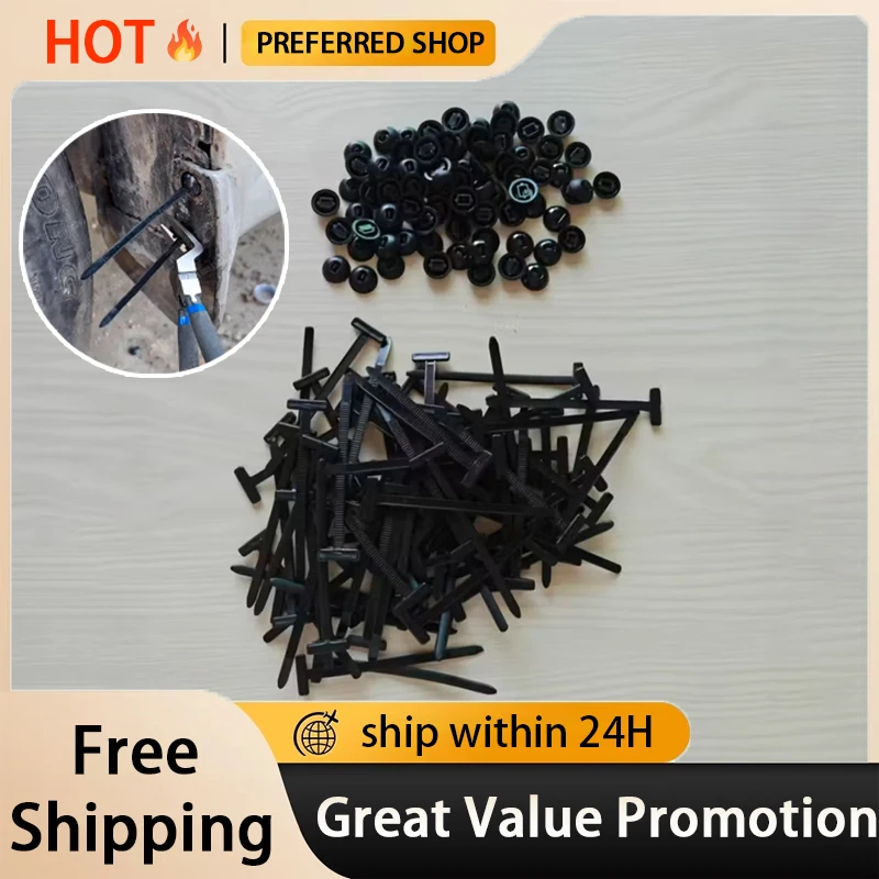 Cable Staple Clip - Multi functional cable tie clip fixing