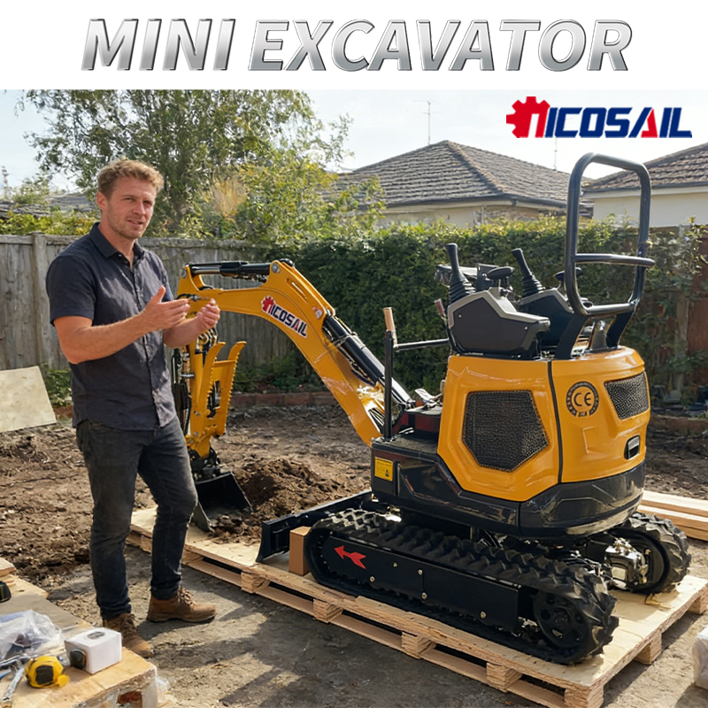 Home Improvement Jobs - Mini Excavator For Home Use 2