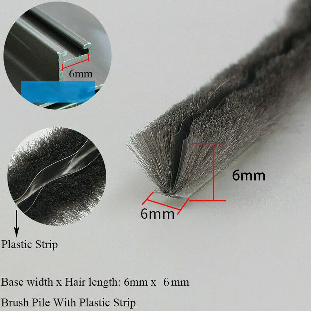 Excluder Door Strip Hairy Pile - Door Weather Strip incelemesi ve fiyatı