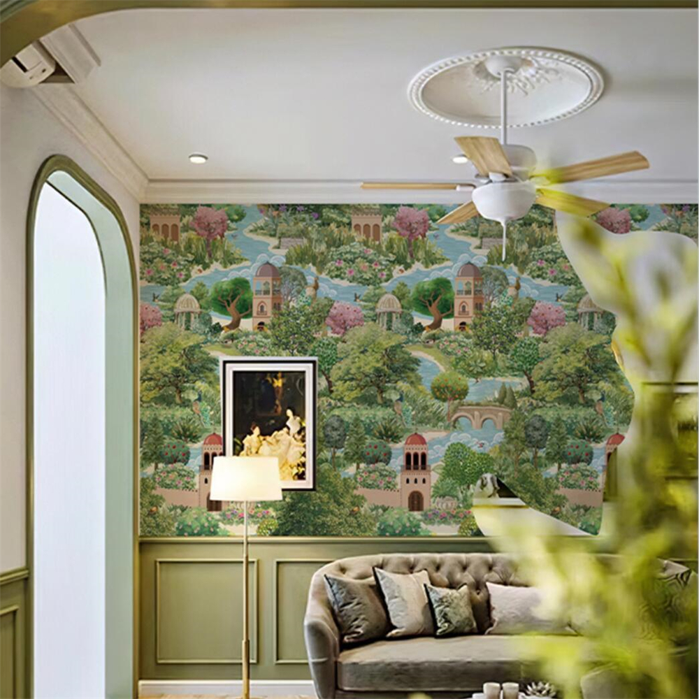 custom art Photo Mural wallpap - Tv Home Improvement incelemesi ve fiyatı