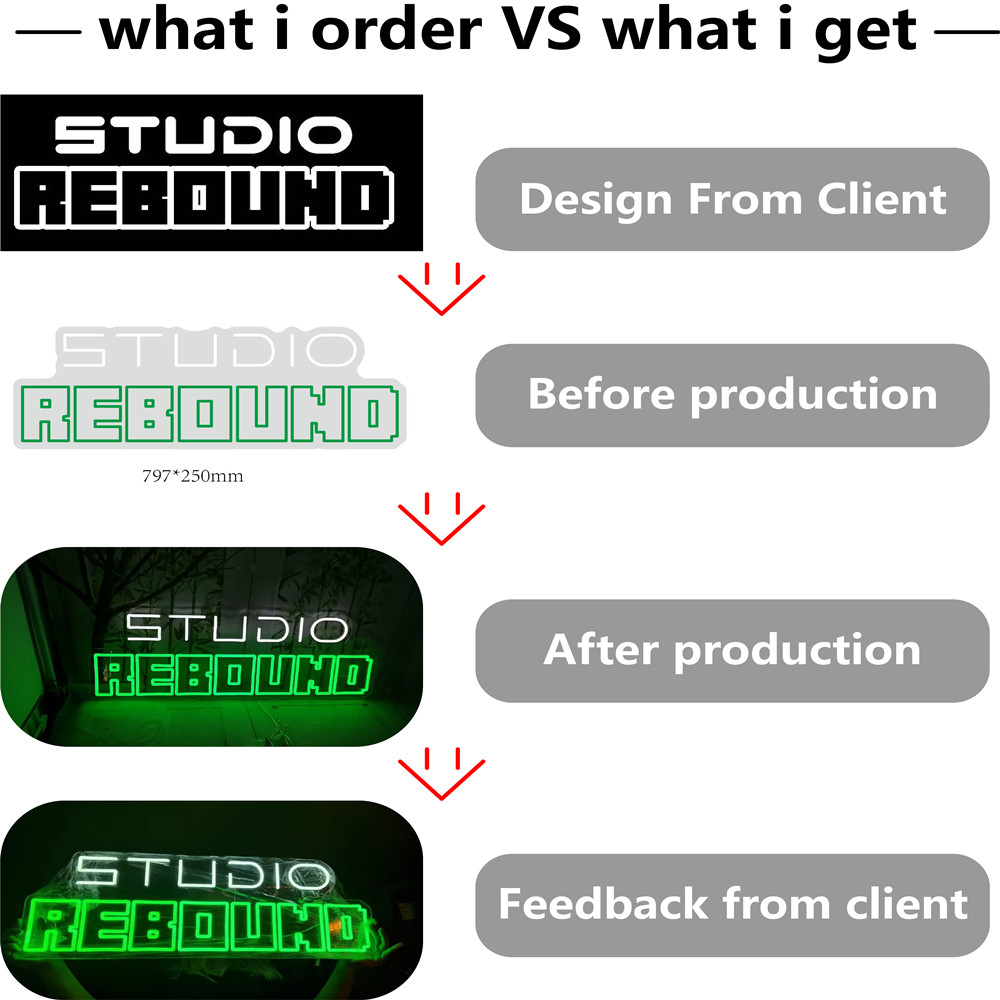 Personalized Design Neon Sign, - Home Improvement Logo incelemesi ve fiyatı