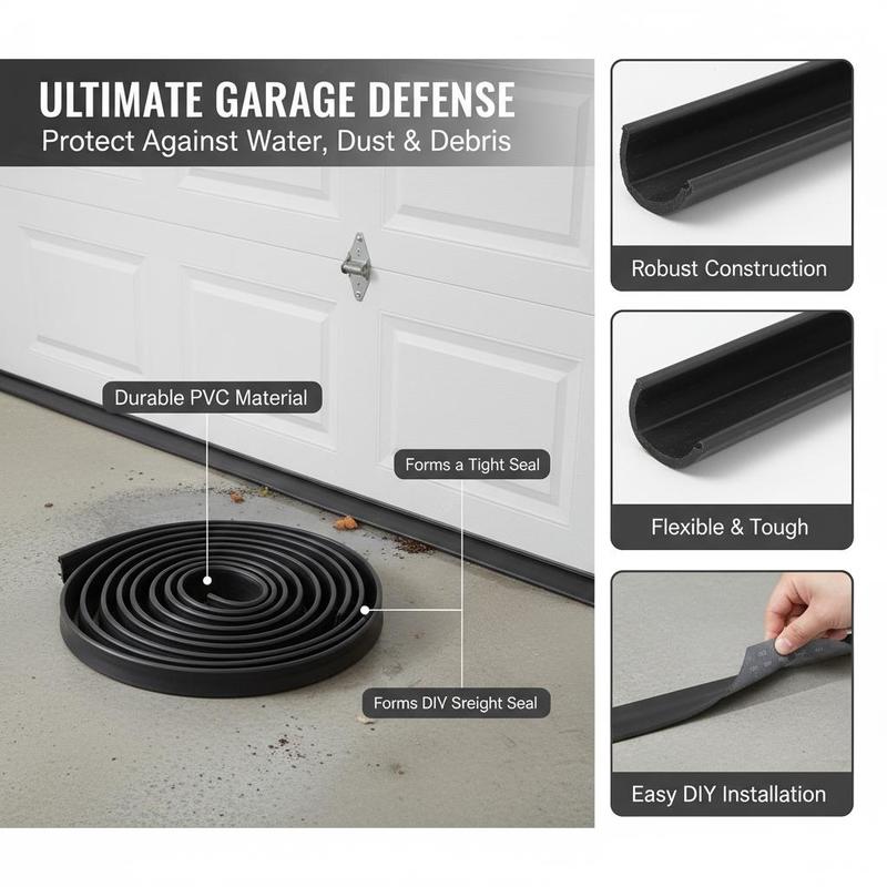 Garage Door Floor Threshold 12 - Door Weather Strip incelemesi ve fiyatı