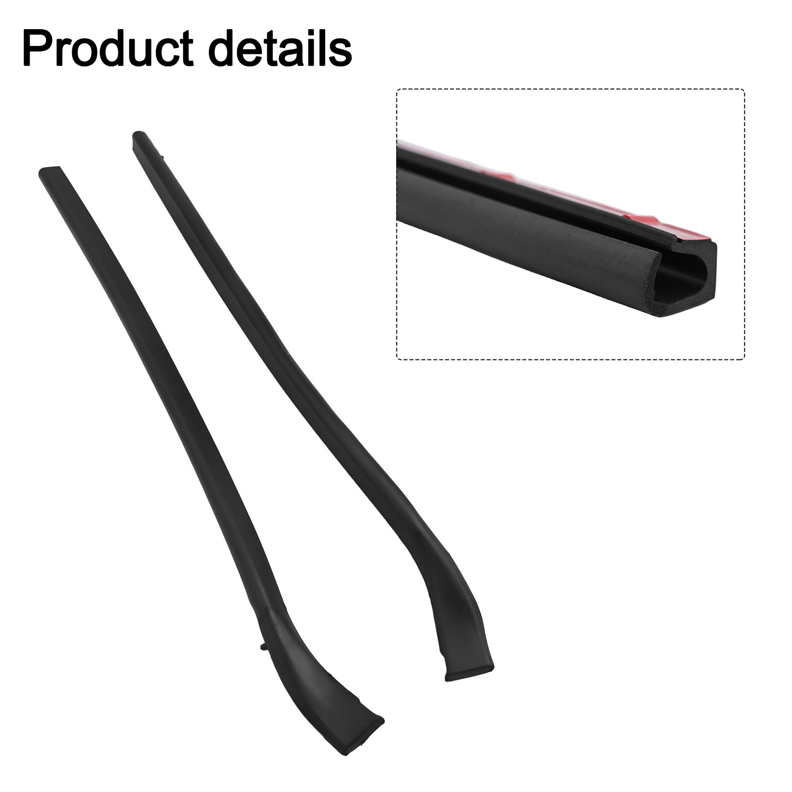 Car 1 Pair Door Weather Seal S - Door Weather Strip incelemesi ve fiyatı