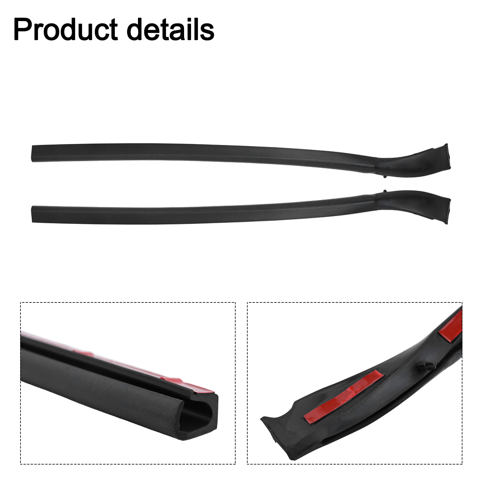 Car 1 Pair Door Weather Seal S - Door Weather Strip incelemesi ve fiyatı