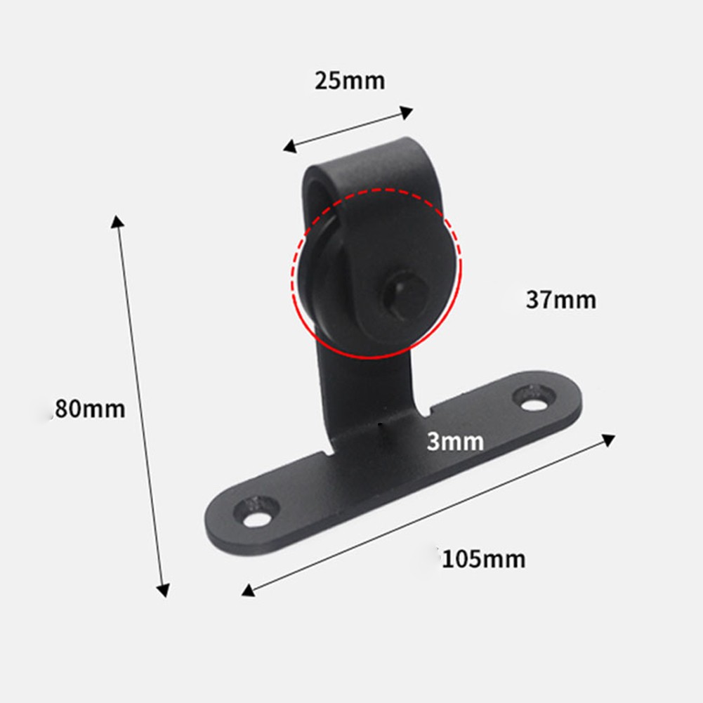 2Pcs Sliding Barn Door Hardwar - Tv Home Improvement incelemesi ve fiyatı