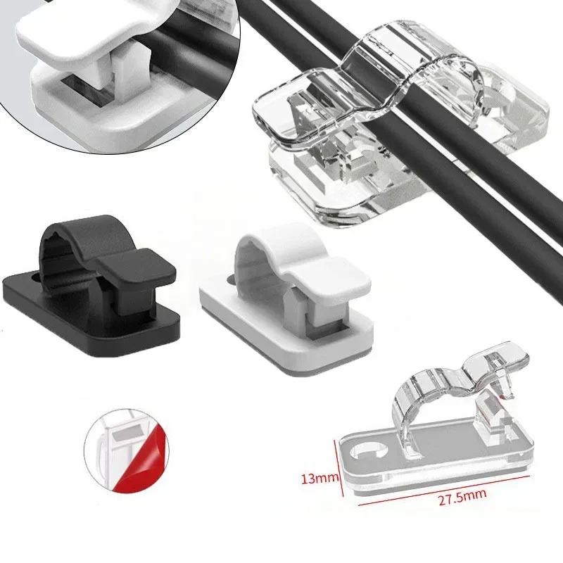 10/50Pcs Self Adhesive Cable C - Cable Staple Clip incelemesi ve fiyatı