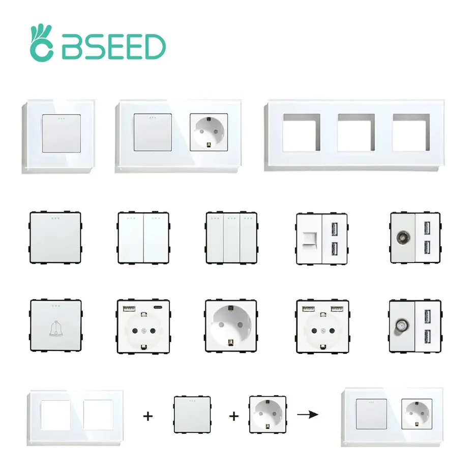 BSEED EU Standard Button Switc - Tv Home Improvement incelemesi ve fiyatı