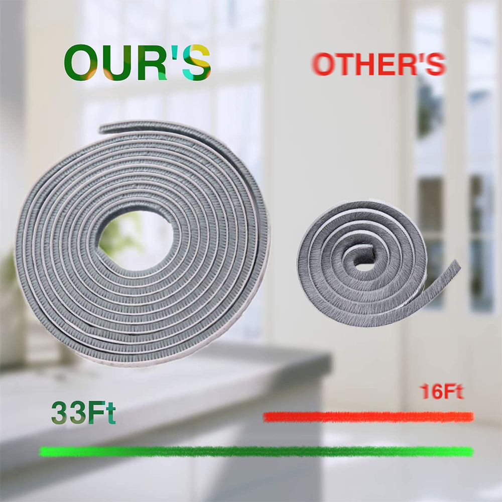 T28C! 33Ft/10M Self Adhesive S - Door Weather Strip incelemesi ve fiyatı