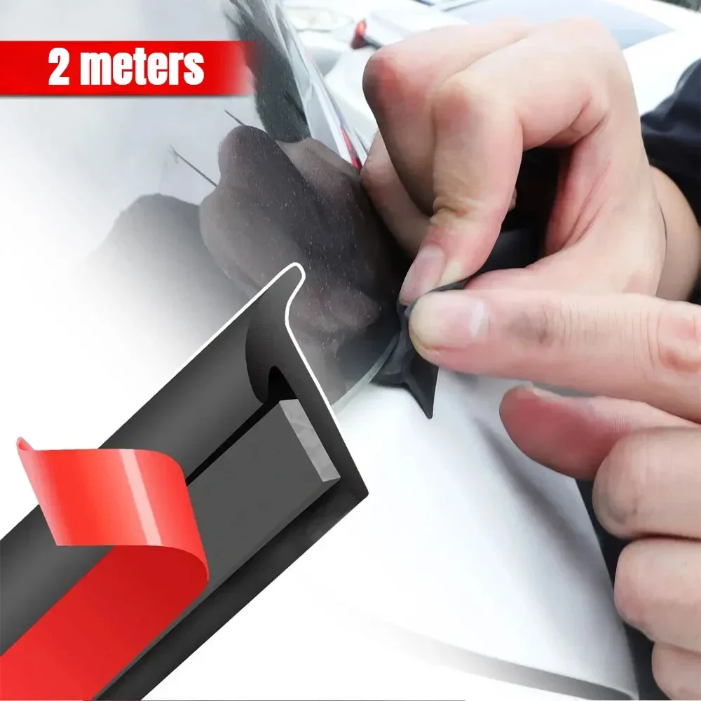 Car 2m Black Universal Slanted - Door Weather Strip incelemesi ve fiyatı